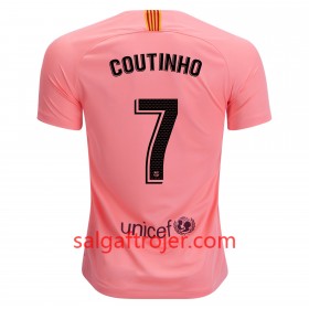FC Barcelona Fodboldtrøjer Philippe Coutinho 7 3. sæt 2018/19 Kort ærmer